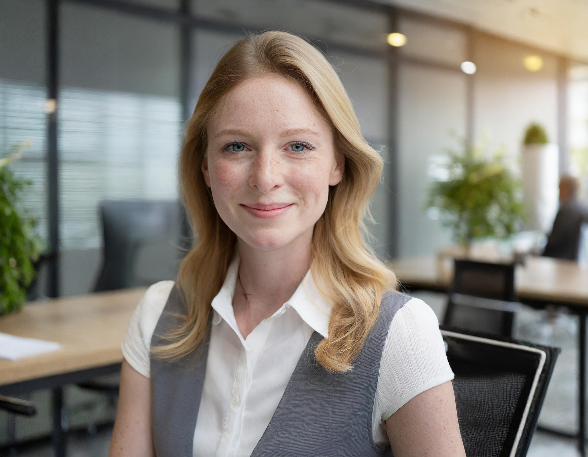 Professionelles Porträt eines Teammitglieds