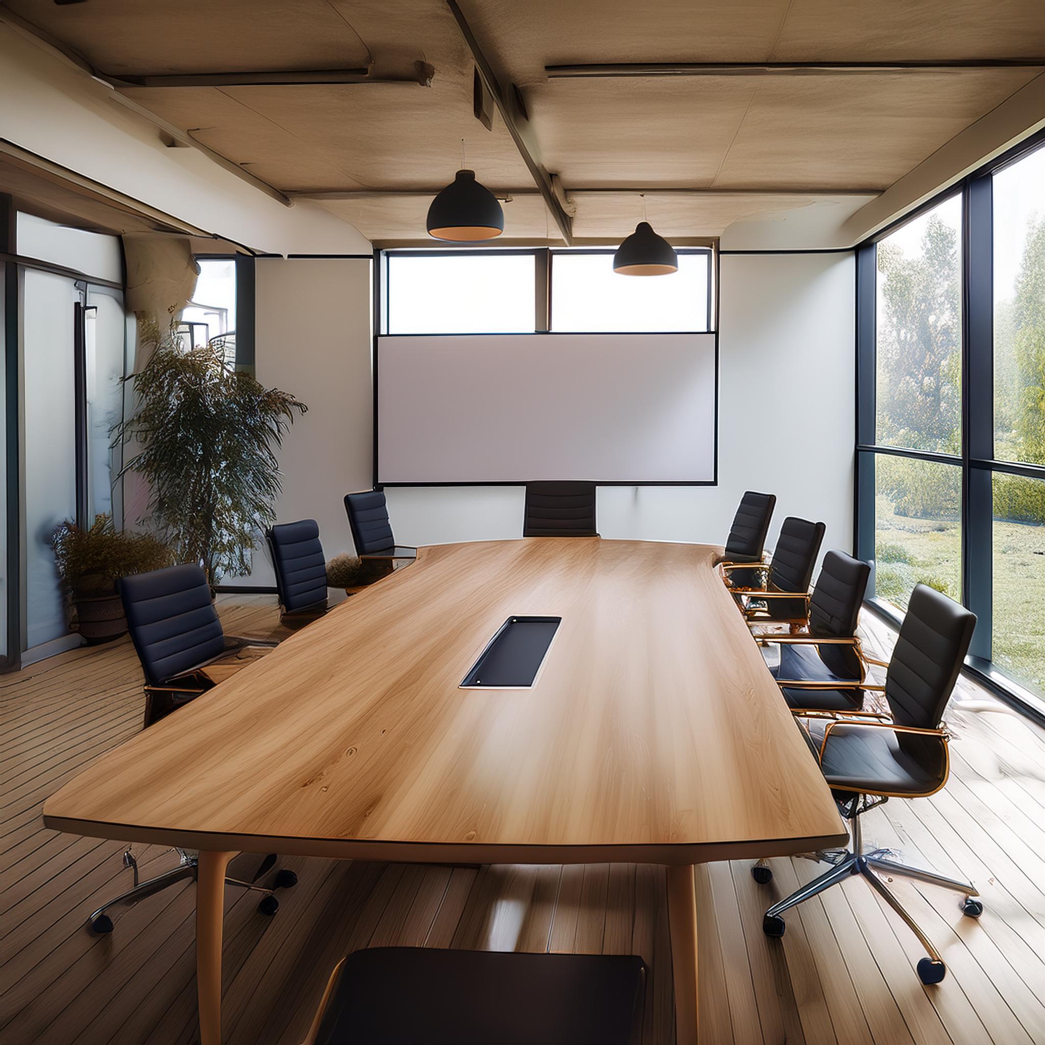 Teamarbeit im professionellen Umfeld, elegante Büroeinrichtung